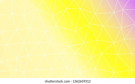 Abstract polygonal template. Texture for your design. Vector illustration. Light Gradient Abstract Background