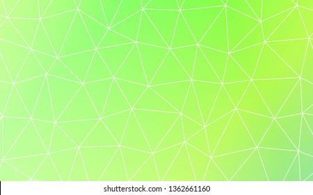 Abstract polygonal template. Texture for your design. Vector illustration. Light Gradient Abstract Background