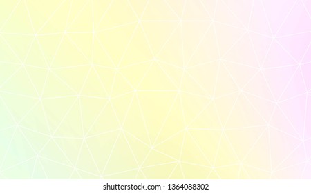Abstract polygonal template. Texture for your design. Vector illustration. Light Gradient Abstract Background