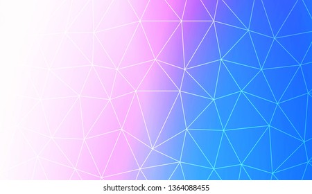 Abstract polygonal template. Texture for your design. Vector illustration. Light Gradient Abstract Background