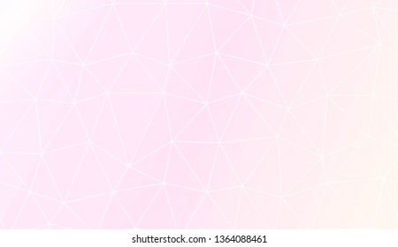 Abstract polygonal template. Texture for your design. Vector illustration. Light Gradient Abstract Background
