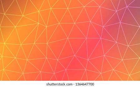 Abstract polygonal template. Texture for your design. Vector illustration. Light Gradient Abstract Background