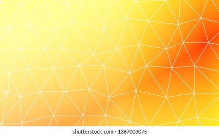Abstract polygonal template. Texture for your design. Vector illustration. Light Gradient Abstract Background