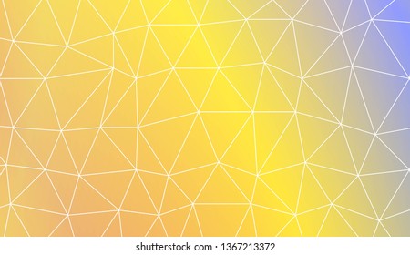Abstract polygonal template. Texture for your design. Vector illustration. Light Gradient Abstract Background