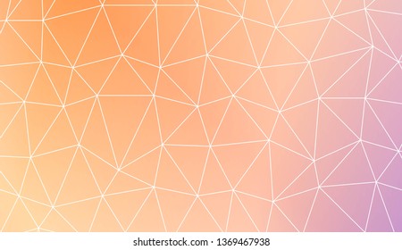Abstract polygonal template. Texture for your design. Vector illustration. Light Gradient Abstract Background