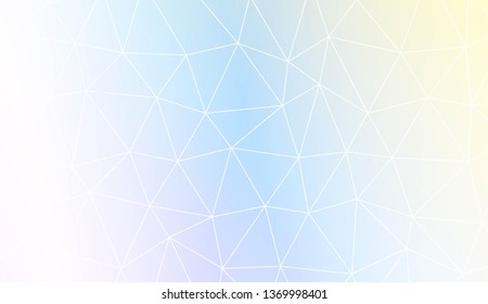 Abstract polygonal template. Texture for your design. Vector illustration. Light Gradient Abstract Background