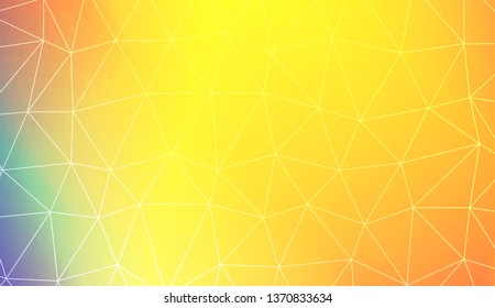 Abstract polygonal template. Texture for your design. Vector illustration. Light Gradient Abstract Background