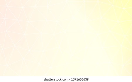 Abstract polygonal template. Texture for your design. Vector illustration. Light Gradient Abstract Background