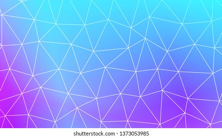 Abstract polygonal template. Texture for your design. Vector illustration. Light Gradient Abstract Background