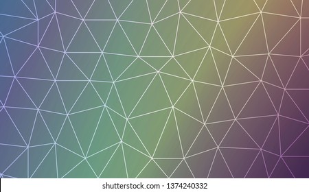 Abstract polygonal template. Texture for your design. Vector illustration. Light Gradient Abstract Background