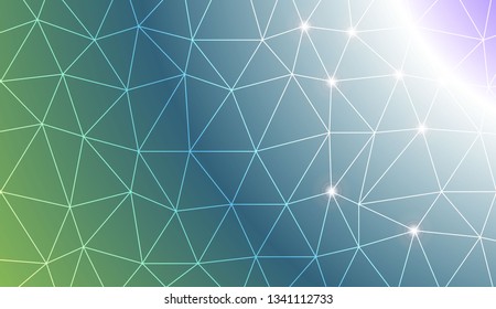 Abstract polygonal template. For textures or wallpaper. Vector illustration. Creative gradient color