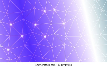 Abstract polygonal template. For textures or wallpaper. Vector illustration. Creative gradient color