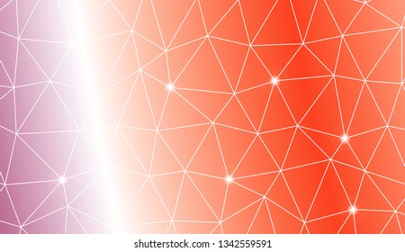 Abstract polygonal template. For textures or wallpaper. Vector illustration. Creative gradient color