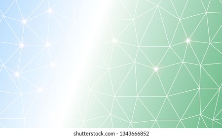 Abstract polygonal template. For textures or wallpaper. Vector illustration. Creative gradient color