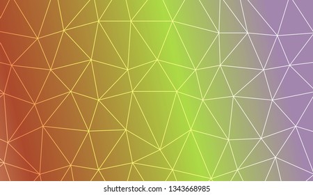Abstract polygonal template. For textures or wallpaper. Vector illustration. Creative gradient color