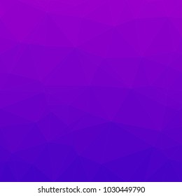 Abstract polygonal triangle background. Vector Polygon which consist of triangles. Geometric background in Origami style with gradient.