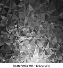 Abstract polygonal triangle dark background. Vector polygon which consist of triangles. Geometric background in Origami style with gradient.