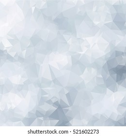Abstract polygonal triangle grey background