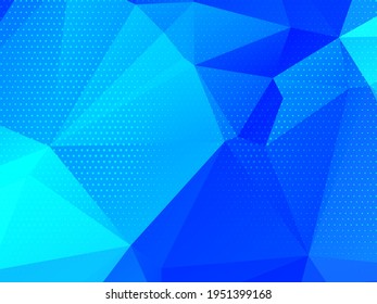 Abstract polygonal triangles colorful background vector