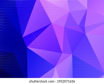 Resumen de triángulos poligonales coloridos vectores de fondo