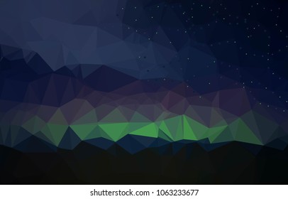 Abstract polygonal vector background
