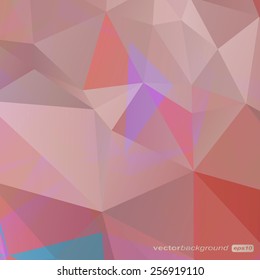 Abstract polygonal vector background