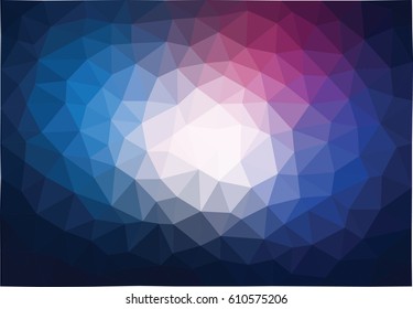 Abstract polygonal vector background