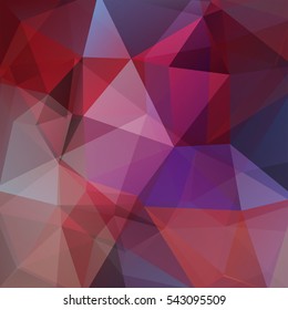 Abstract polygonal vector background. Brown geometric vector illustration. Creative design template. 