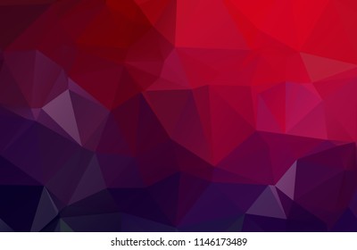 Abstract polygonal vector background. Colorful geometric vector illustration. Creative design template.