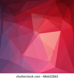 Abstract polygonal vector background. Colorful geometric vector illustration. Creative design template. Autumn-colored. Red, yellow, purple colors