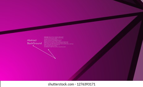 Abstract polygonal vector background.  geometric vector illustration. Creative design template