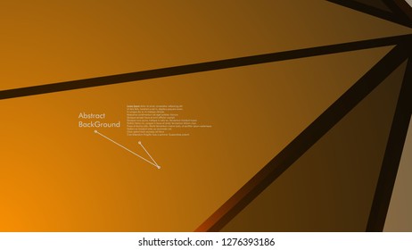 Abstract polygonal vector background.  geometric vector illustration. Creative design template