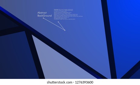 Abstract polygonal vector background.  geometric vector illustration. Creative design template