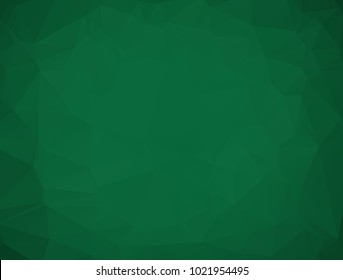 Abstract polygonal vector background. Green geometric vector illustration. Creative design template.