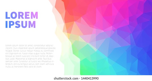 Abstract polygonal vector background. Modern overlapping triangles design for web, app, poster, cover, brochure, flyer
