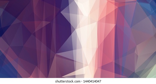 Abstract polygonal vector background. Modern overlapping triangles design for web, app, poster, cover, brochure, flyer