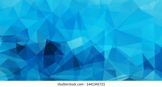 Abstract polygonal vector background. Modern overlapping triangles design for web, app, poster, cover, brochure, flyer