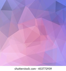 Abstract polygonal vector background. Pink geometric vector illustration. Creative design template. 