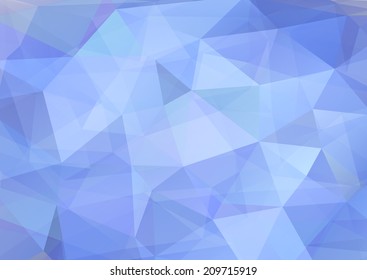 Abstract polygonal vector background of triangles, eps 10.