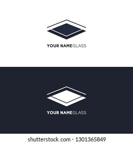​Simple abstract pool logo. Vector image.