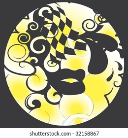 Abstract pop art