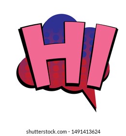 abstract pop art background with some special objects, vector illustration design