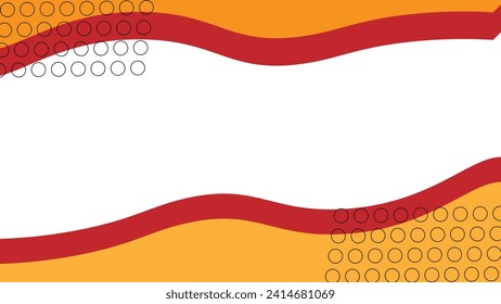 Abstract pop art background with wave patterns and twisting dots. Vector pattern. Color wave template and presentation design 90s 80s