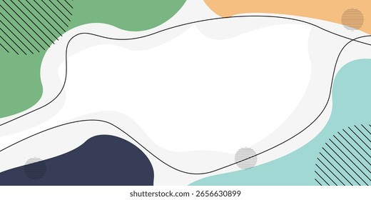 Abstract pop art background with wave pattern. Vector pattern. 