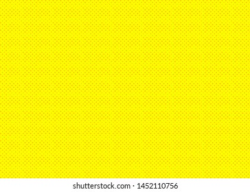 Abstract pop art background yellow color in halftone cartoon style for retro illustration, vintage design, comics banner, decoration, video, poster, book. Vector 10 eps 