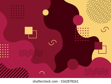 Abstract pop art color paint splash pattern background