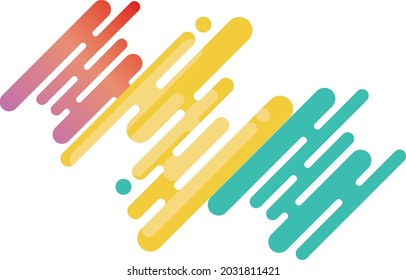 Abstract pop art color paint splash pattern background with connecting dots and lines. Vector overlay geometric design. Technology graphic design and network connection concept