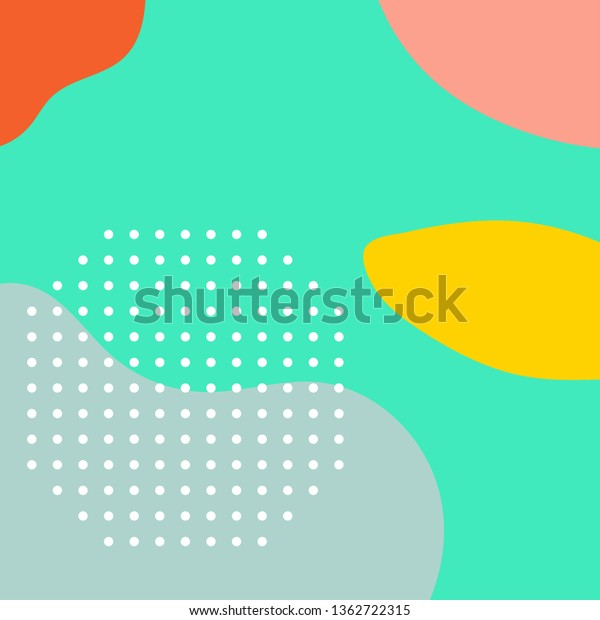 Abstract Pop Art Color Paint Splash Stock Vector Royalty