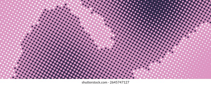 Abstract pop art creative concept. Colorful polka dots retro comics background. Cartoon modern halftone pattern. Design for poster, card, sale banner, empty bubble.