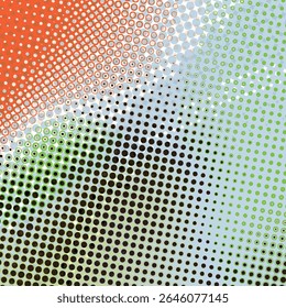 Abstract pop art creative concept. Colorful polka dots retro comics background. Cartoon modern halftone pattern. Design for poster, card, sale banner, empty bubble.